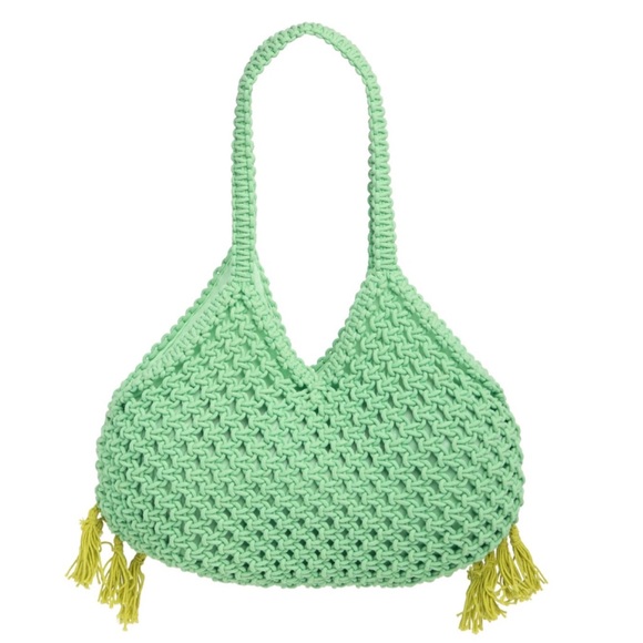 TWIG AND ARROW Catch of the Day Macramé Tote🥨🥨 - Picture 3 of 5